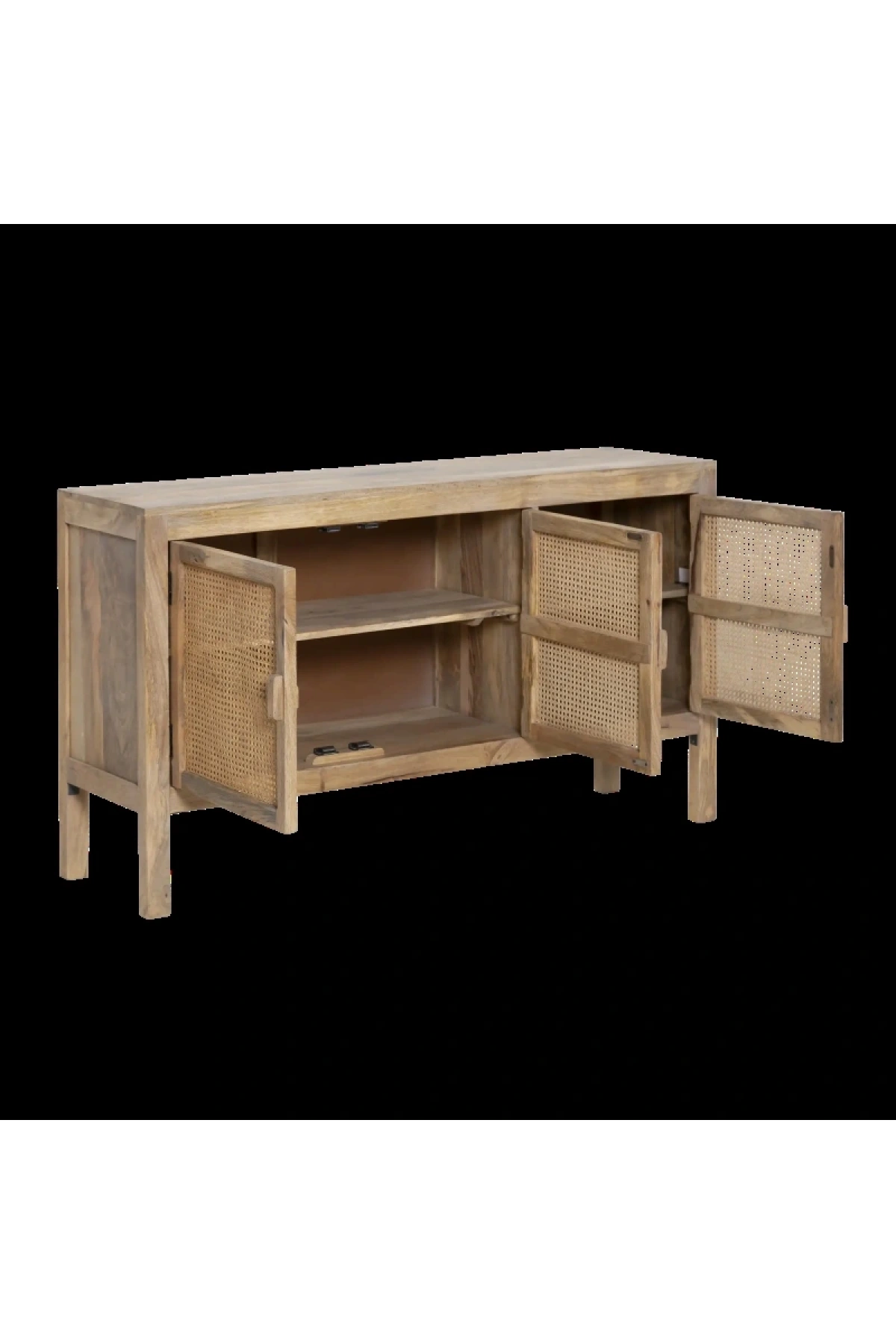 Mango Model Masif Ahşap Hazeranlı Konsol