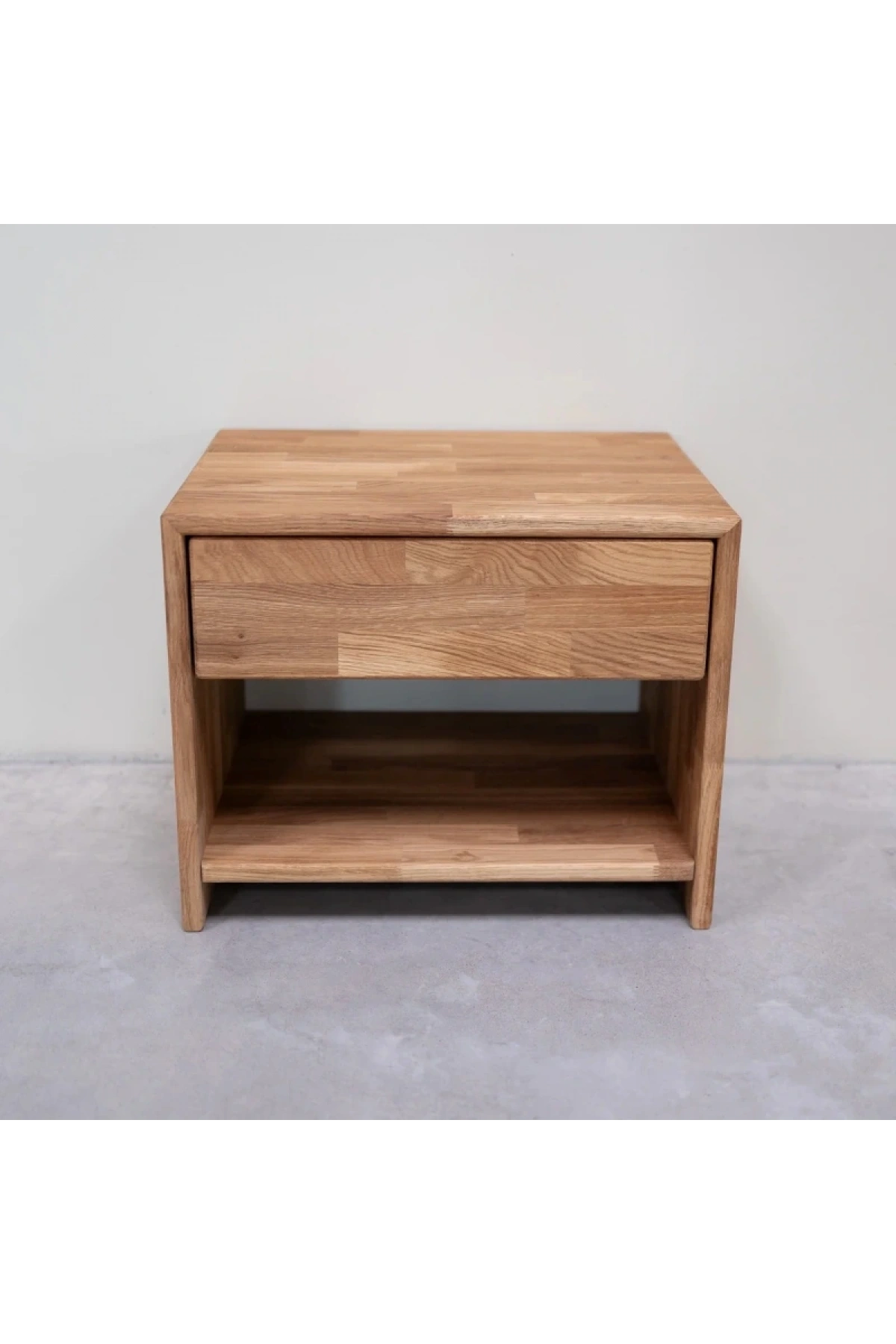 Natural Vintage Model Masif Ahşap Komodin