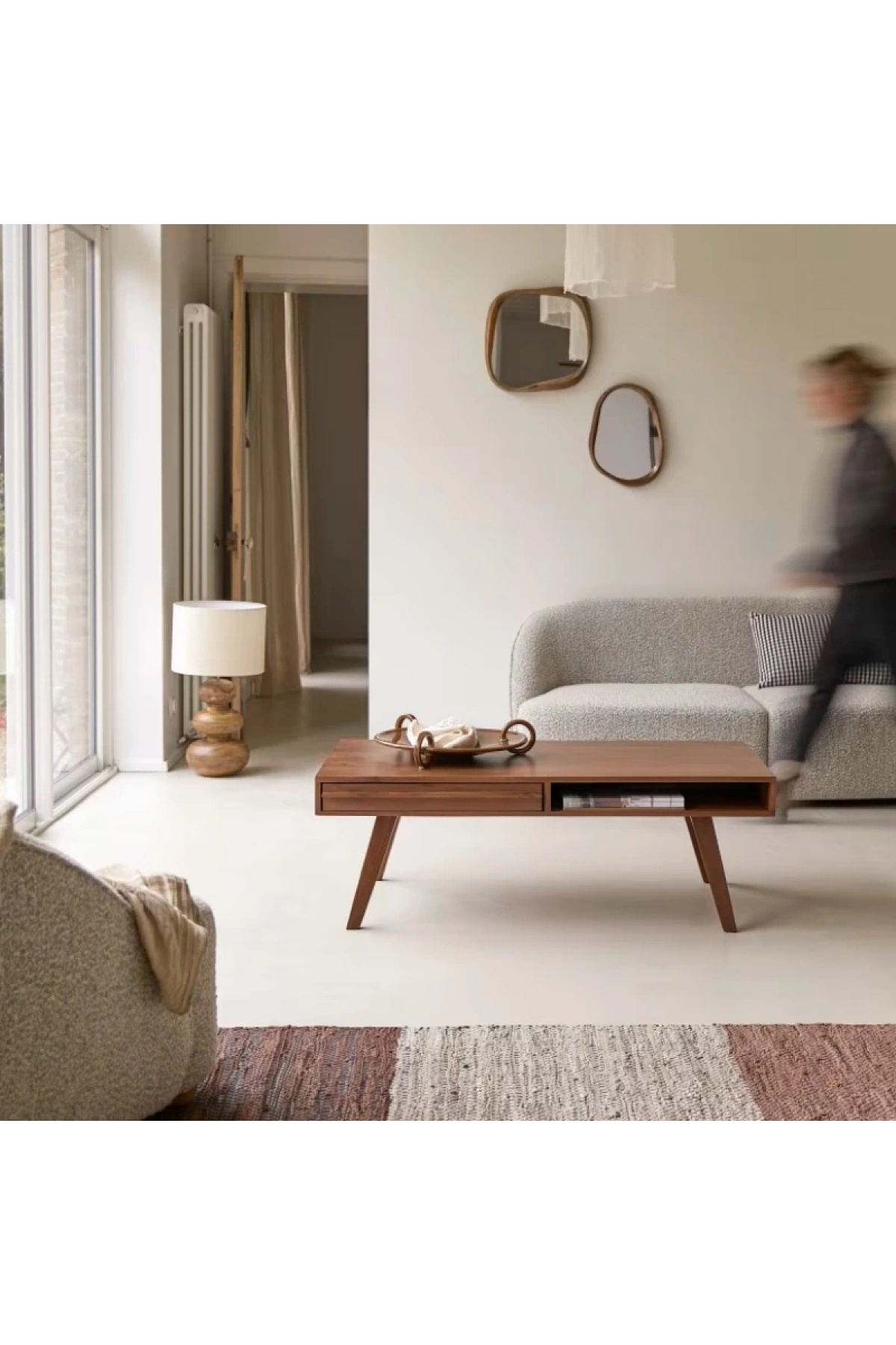 Nells Solid Wood Coffee Table