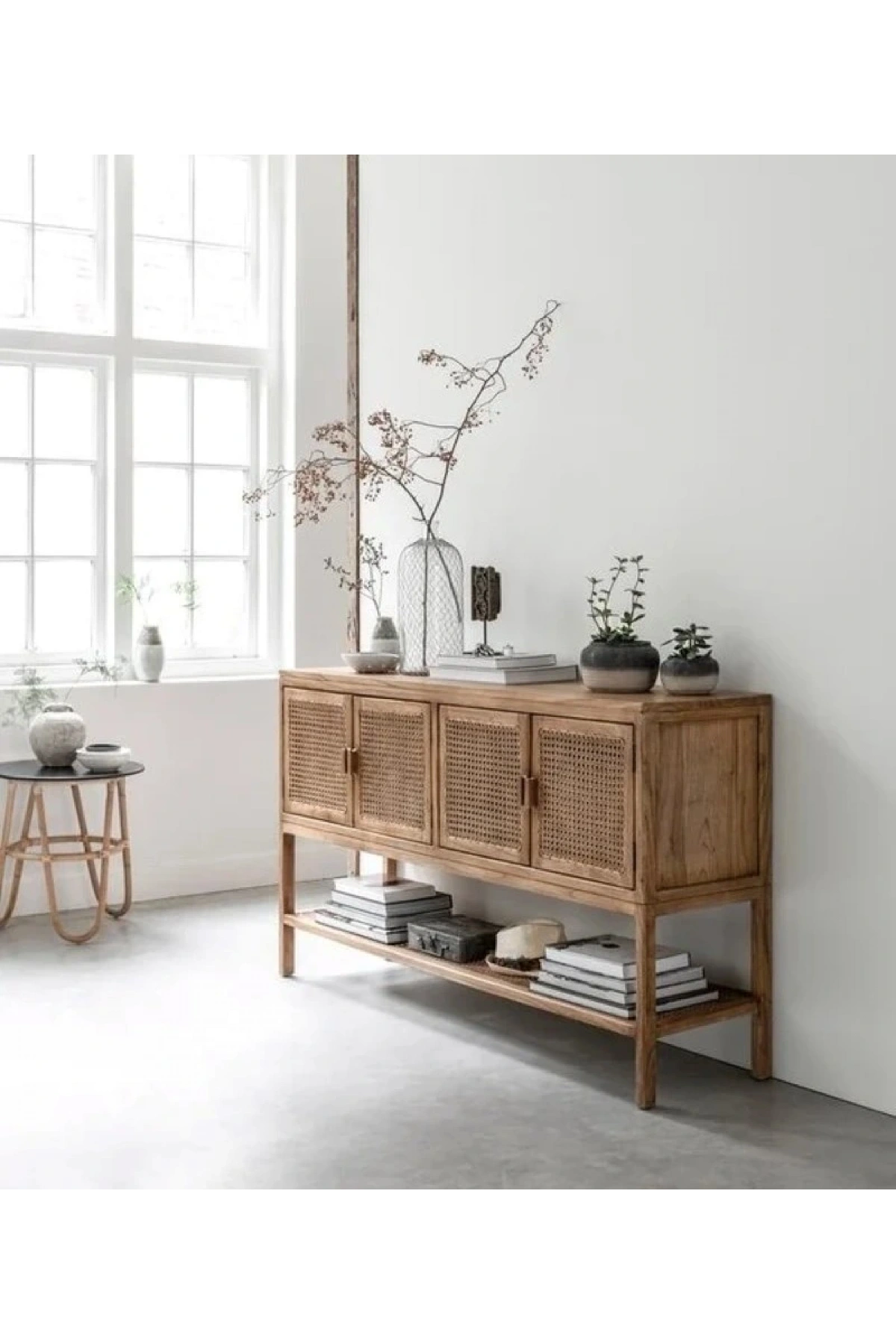 North Massive Wooden Console, Buffet