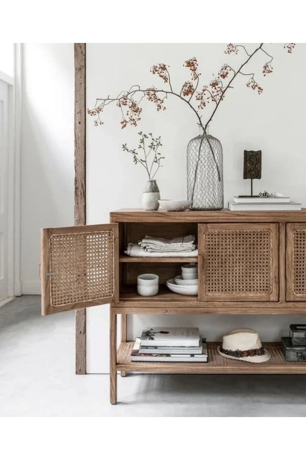 North Massive Wooden Console, Buffet