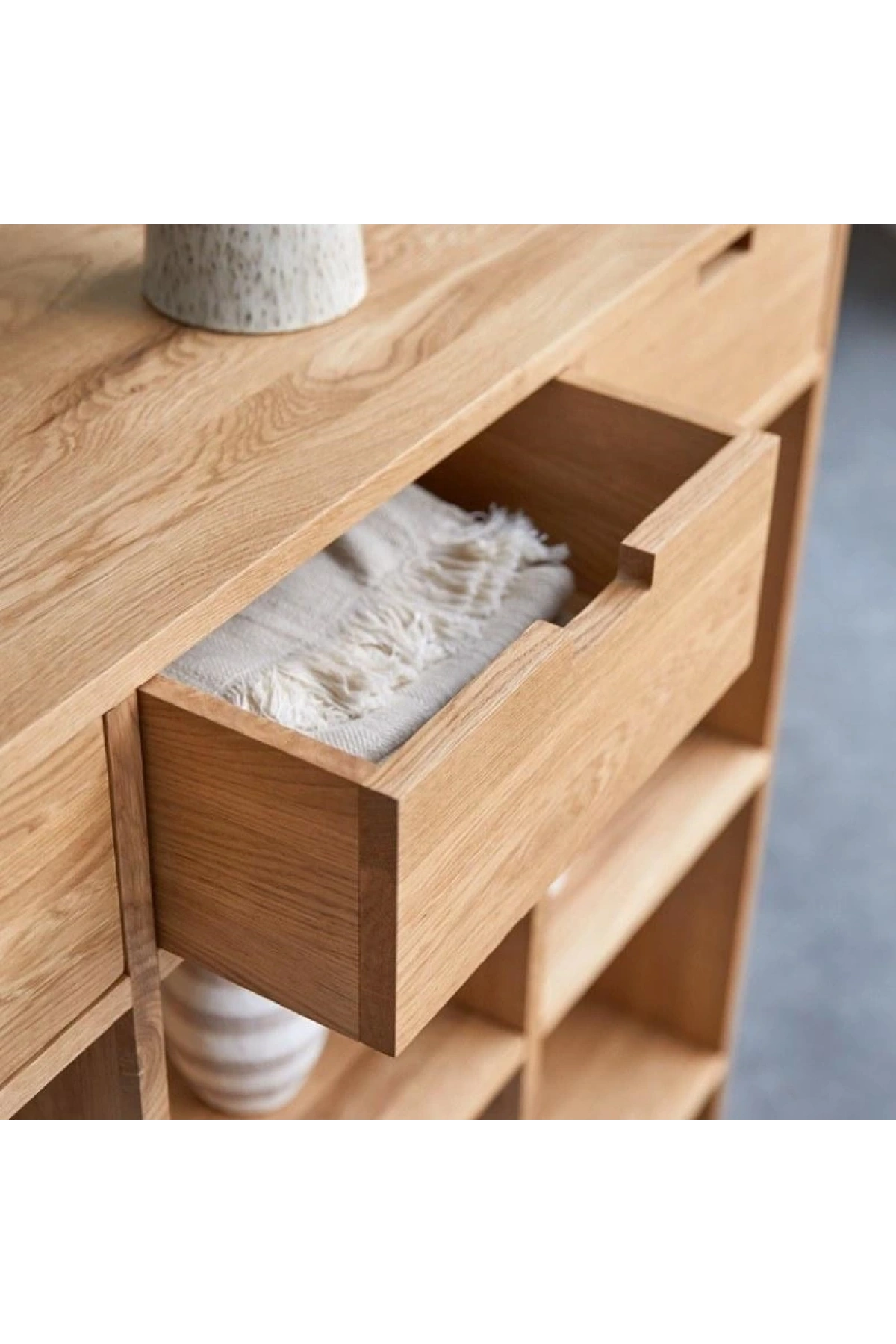 Oslo Model Masif Ahşap Büfe, Konsol