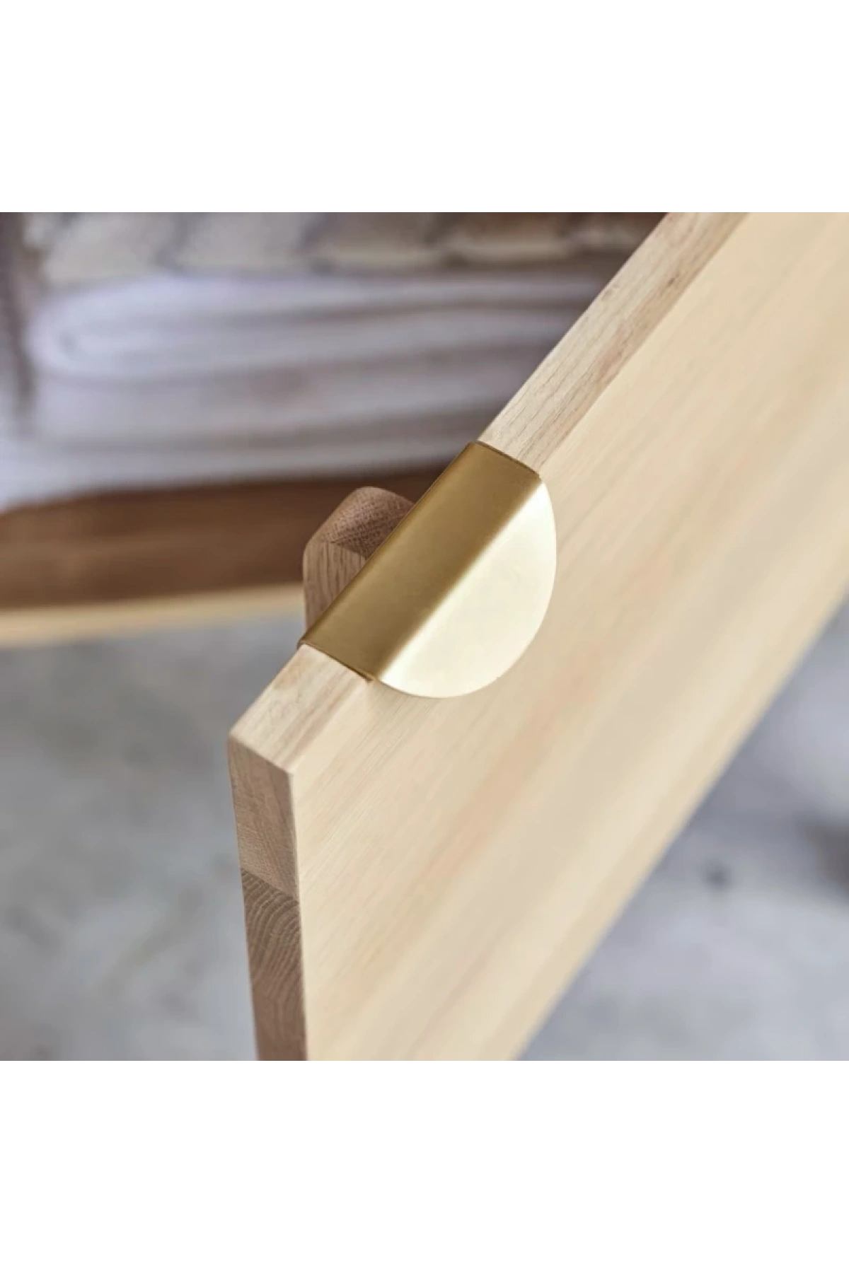 Pola Masif Ahşap Mini Konsol Büfe