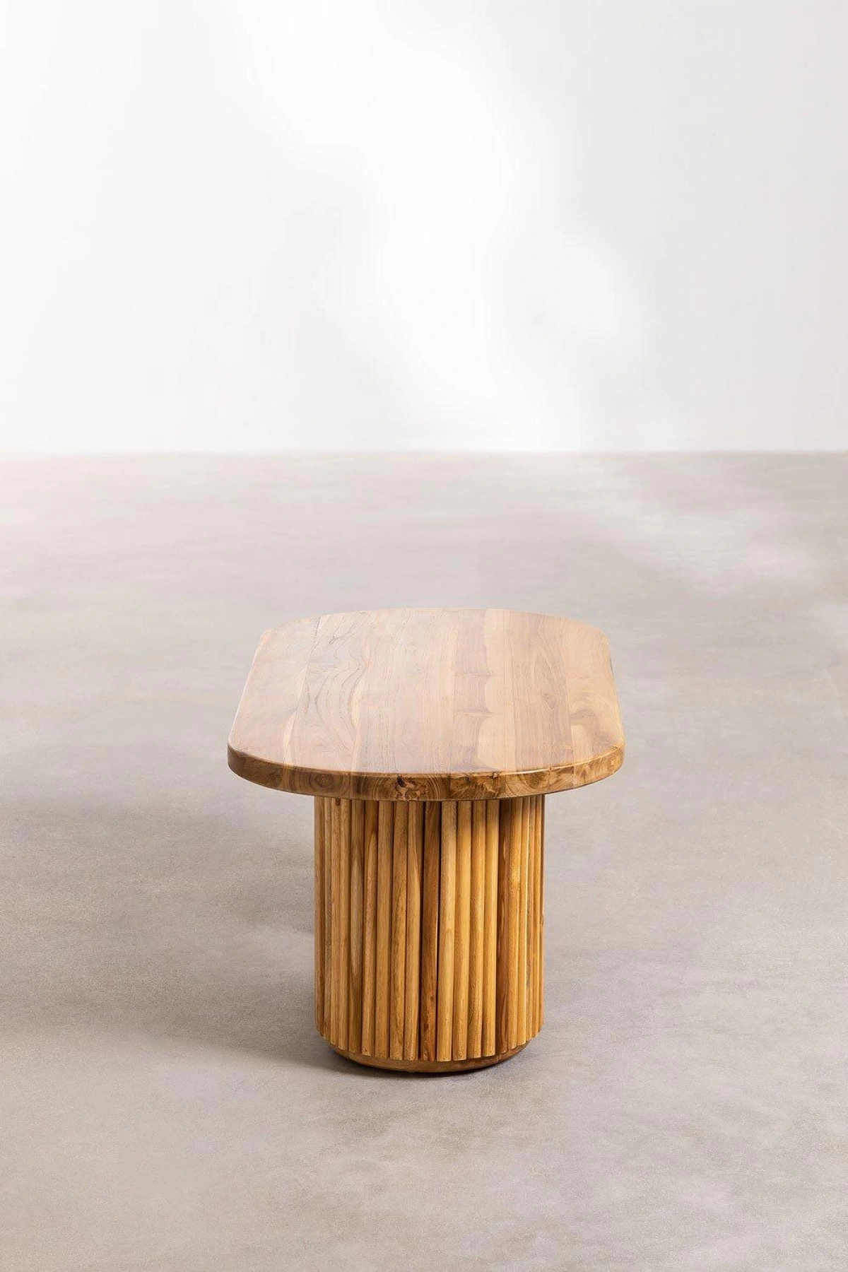 Vien masif ahşap orta sehpa