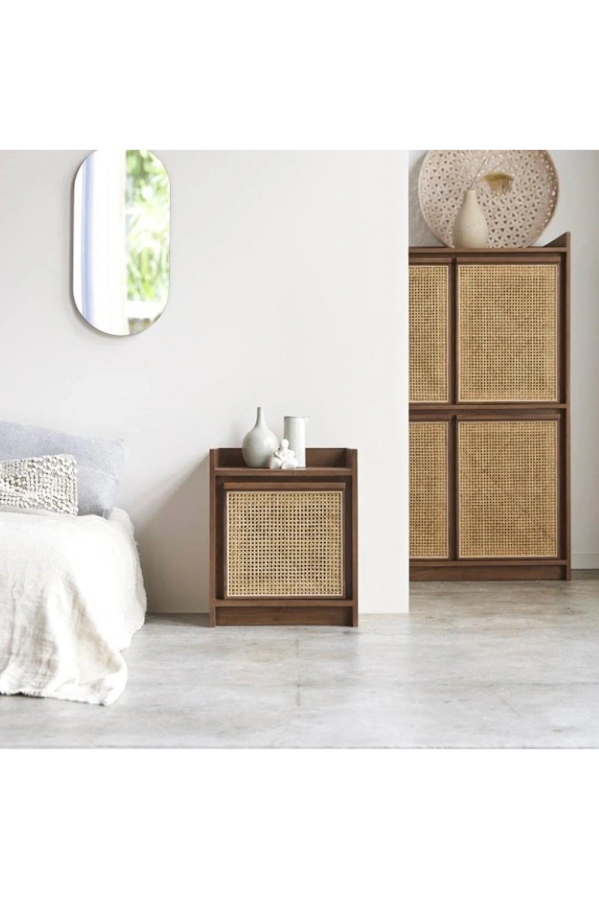 Mueble de cajón detallado Vintage Model Hazeran