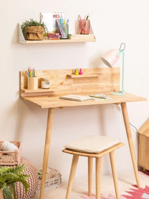 Ahşap 2 ayaklı basic model çalışma masası