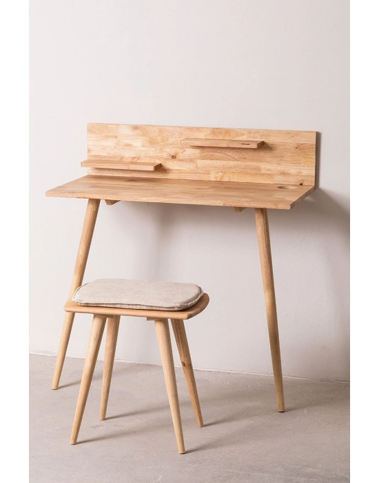 Ahşap 2 ayaklı basic model çalışma masası