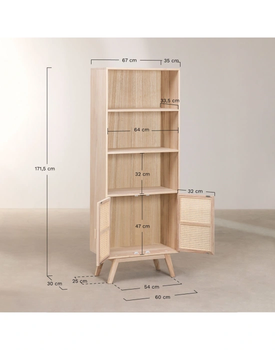 Ahşap hazeran kapak detaylı büfe, konsol