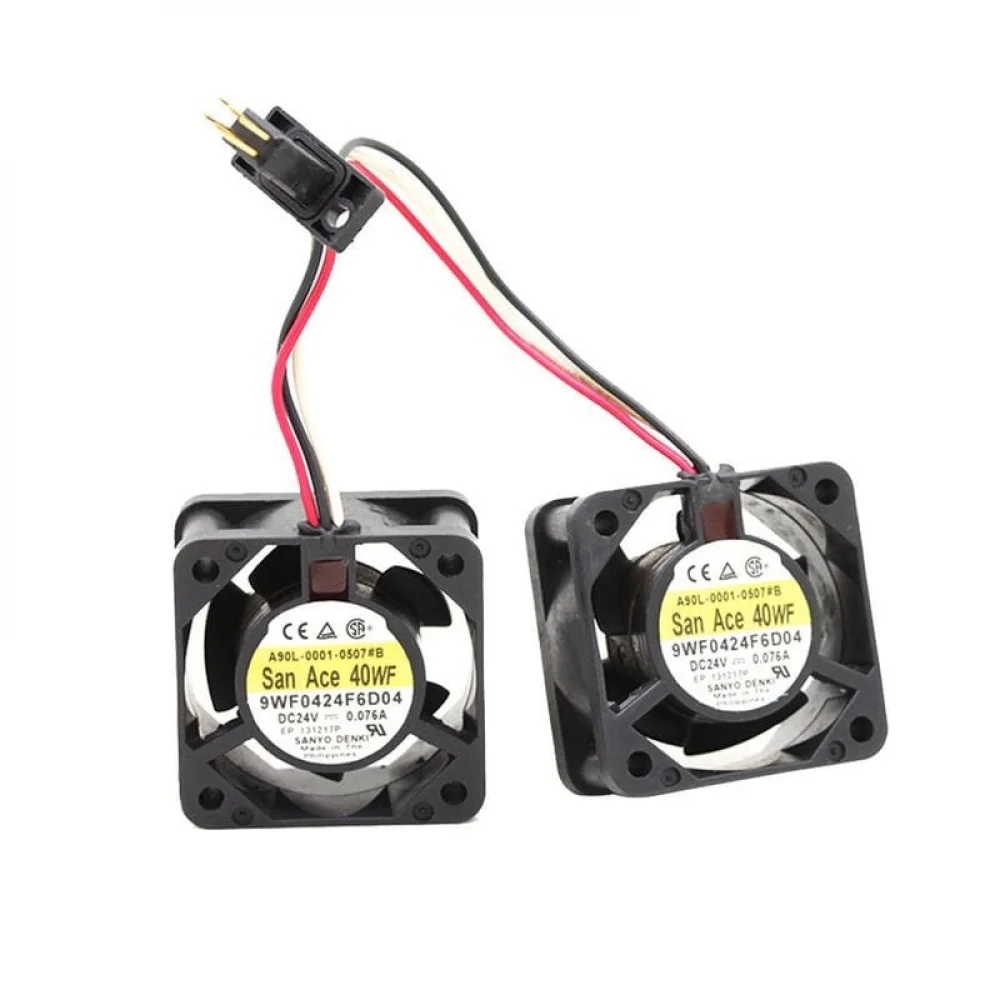 A90L-0001-0507#B SANYO 9WF0424F6D04 40x40x20 FANUC RADIATOR FAN