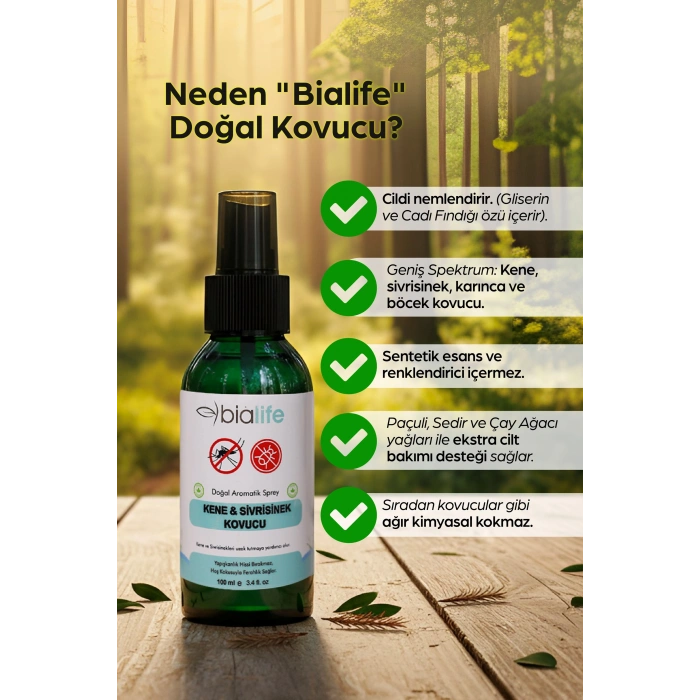 Kene & Sivrisinek Kovucu Doğal Aromatik Sprey 100 Ml - 12li Stand