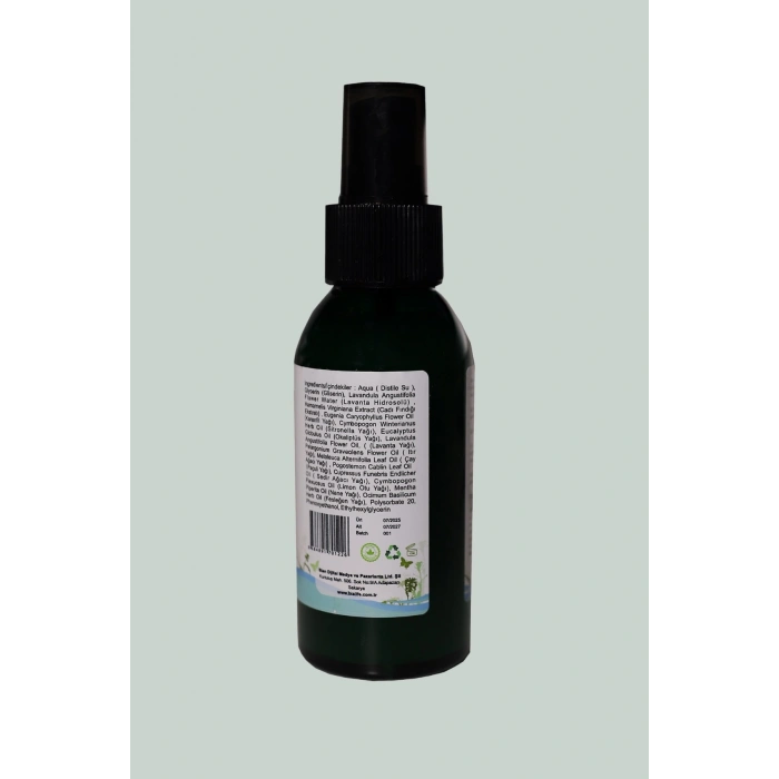 Kene & Sivrisinek Kovucu Doğal Aromatik Sprey 100 Ml - Doğal Sivrisinek Kovucu