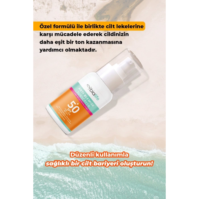 Suya Dayanıklı Leke Karşıtı Güneş Kremi SPF 50+ - 50li SET
