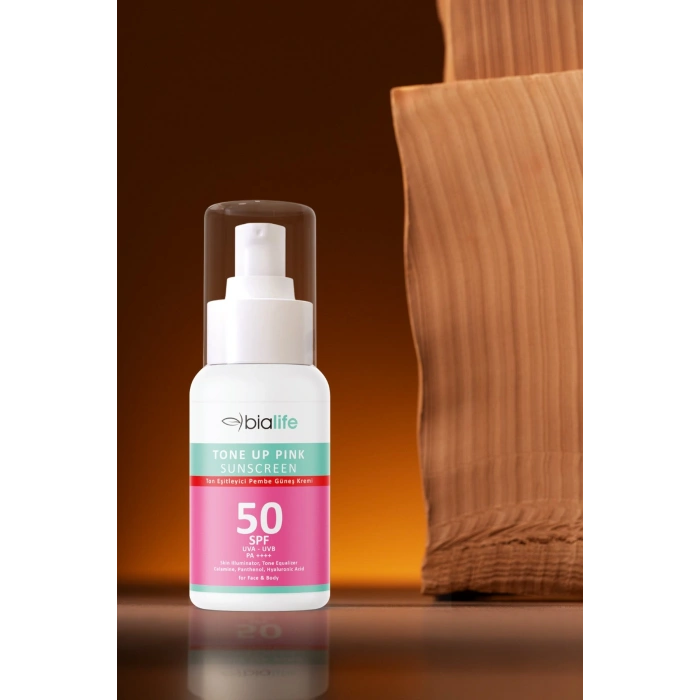 Ton Eşitleyici SPF-50 PEMBE Güneş Kremi - 50li SET
