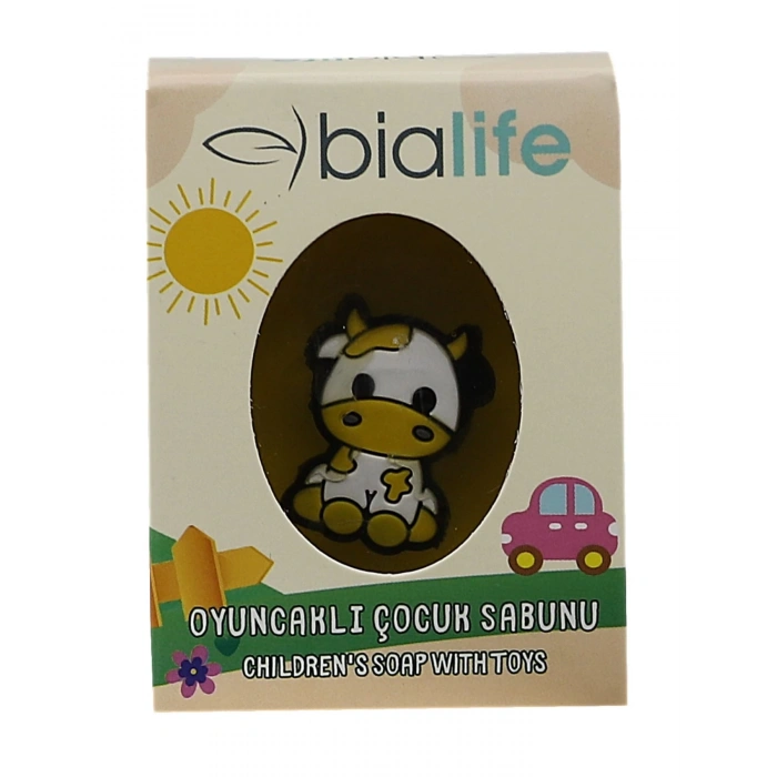 LİMON Özlü El Yapımı Oyuncaklı Çocuk Sabunu - Bialife
