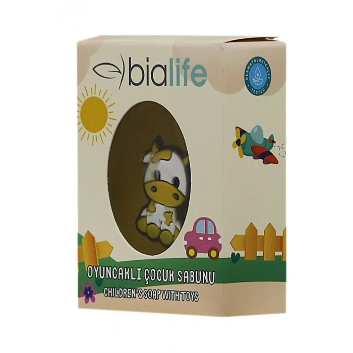 LİMON Özlü El Yapımı Oyuncaklı Çocuk Sabunu - Bialife