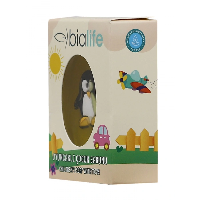 Muz Özlü El Yapımı Oyuncaklı Çocuk Sabunu - Bialife