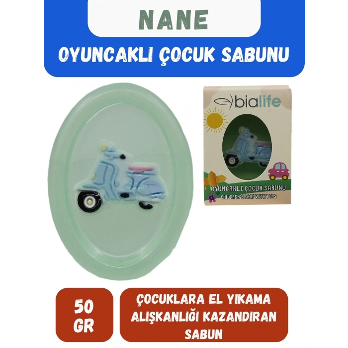 NANE Özlü El Yapımı Oyuncaklı Çocuk Sabunu - Bialife