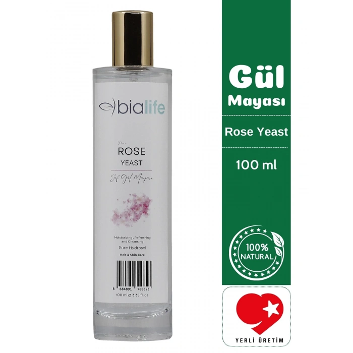 SAF GÜL MAYASI Aydınlatıcı ve Gözenek Sıkılaştırıcı Tonik - Bialife