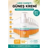 Suya Dayanıklı Leke Karşıtı Güneş Kremi SPF 50+ - 50li SET