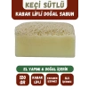 Doğal Kabak Lifli KEÇİ SÜTLÜ Özlü Doğal Sabun (120 Gr) - Bialife