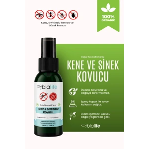 Kene & Sivrisinek Kovucu Doğal Aromatik Sprey 100 Ml - Doğal Sivrisinek Kovucu
