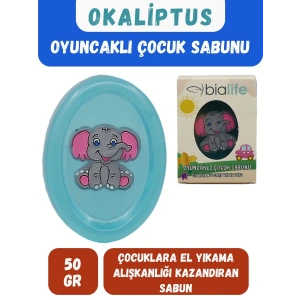 OKALİPTUS  Özlü El Yapımı Oyuncaklı Çocuk Sabunu - Bialife