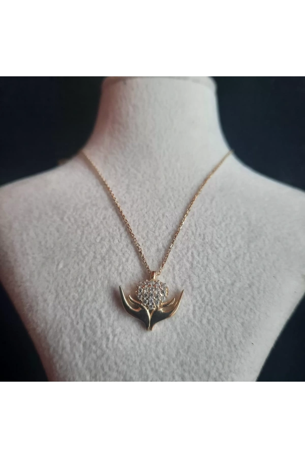 Doğan Güneş Kolye 14 Ayar