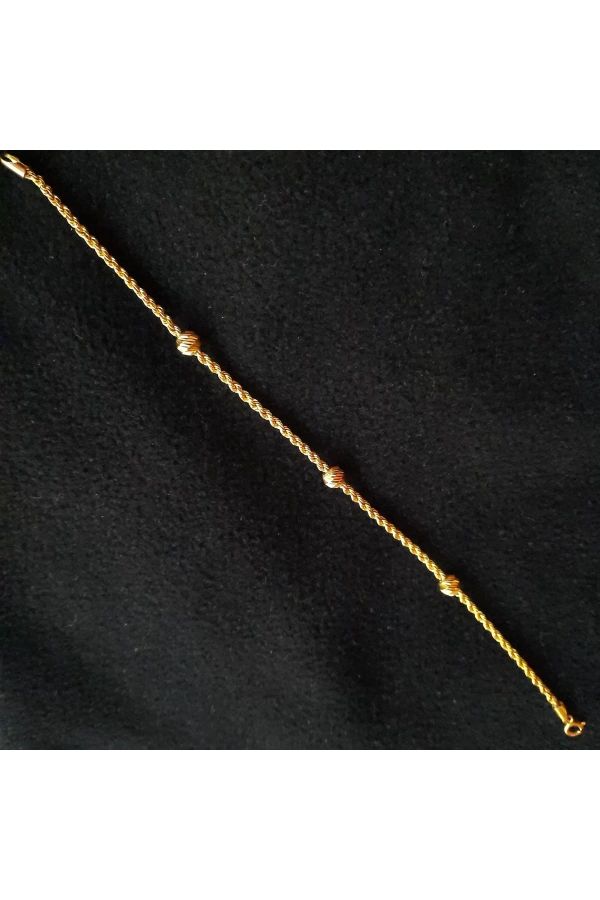 Dorika İnce Bileklik 14 Ayar