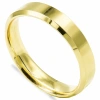 4 mm Düz Köşe Alyans Erkek