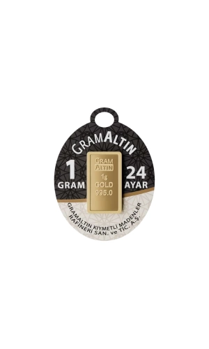 1 Gram 24 Ayar İAR Külçe Altın
