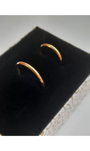 2 mm Altın Bombe Alyans Kadın