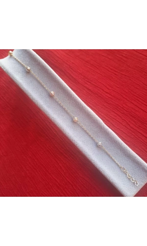 Dorika İnce Bileklik 14 Ayar