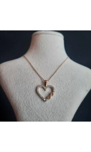 Kalp Kolye 14 Ayar