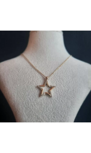 Yıldız Kolye 14 Ayar