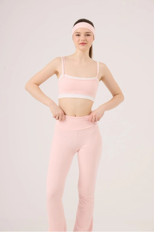 Çift Katlı Askılı Fabiola Büstiyer Pembe