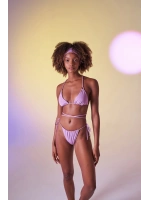 Bağcıklı U Kesim Brezilya Model Slim Delphi Bikini Altı Pembe