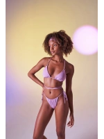 Bağcıklı U Kesim Brezilya Model Slim Delphi Bikini Altı Pembe