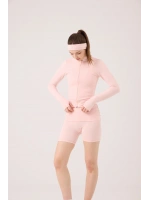 Beli Kıvrımlı Mini Kacie Şort Pembe