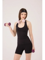 Beli Kıvrımlı Mini Kacie Şort Siyah
