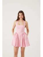 Cepli Mini Felici Elbise Pembe