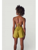 Crop Model Bağlamalı Playa Büstiyer Yeşil