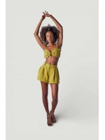 Crop Model Bağlamalı Playa Büstiyer Yeşil