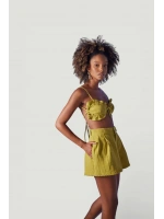 Crop Model Bağlamalı Playa Büstiyer Yeşil