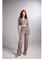 Crop Model Düğme Kapamalı Comfy Crop Gömlek Vizon