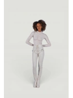 Drape Detaylı Yarım Balıkçı Draped Bluz Ekru
