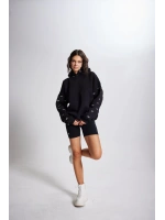 Oversize Kapüşonlu Unisex Eye Sweat Siyah