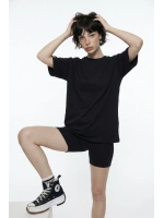 Pamuklu Unisex Oversize Lure Tshirt Siyah