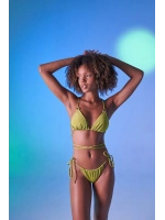 Üçgen Bağcıklı Ayarlanabilir Delphi Bikini Üstü Yeşil