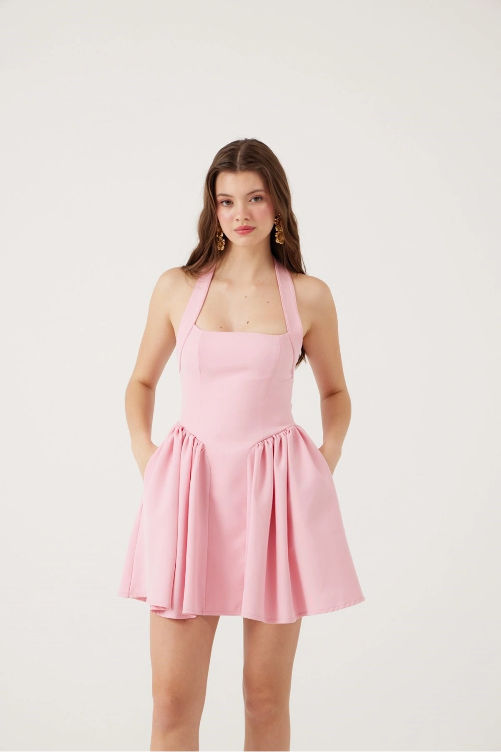 Cepli Mini Felici Elbise Pembe