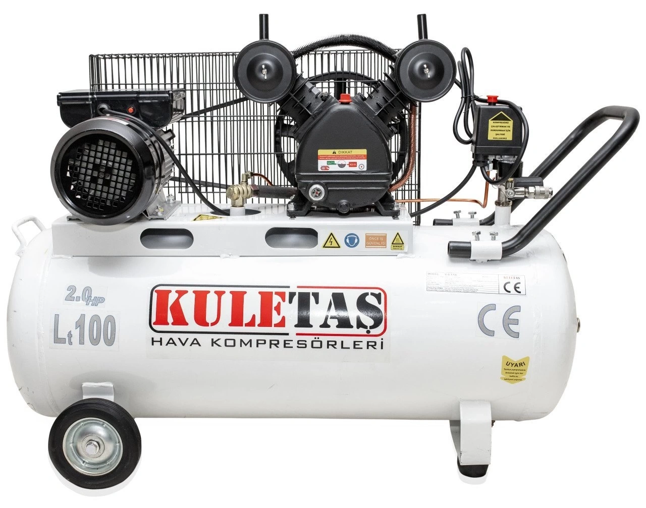 Kuletaş 100 Litre Kompresör 2 Hp